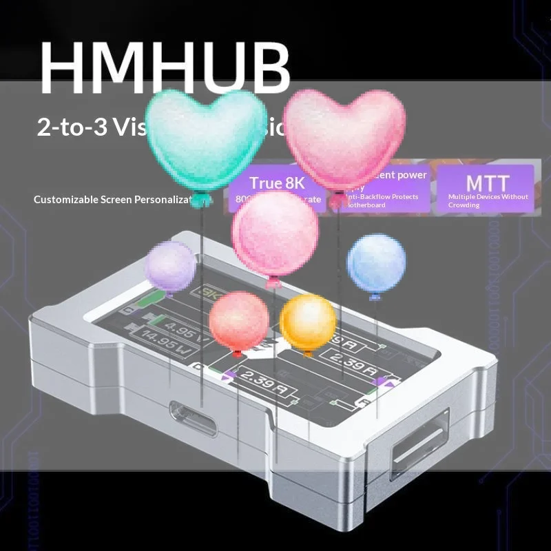 1-ensemble-de-concentrateur-usb-pour-jeux-hmlab-zneo-2-a-3-ports-8k-hz-alimentation-independante-avec-ecran-ideal-pour-creer-une-ambiance-de-jeu-tendance-sur-votre-bureau