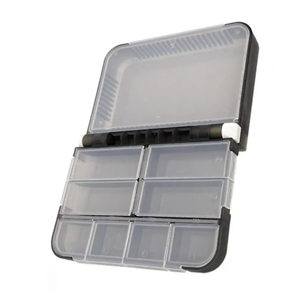 Tackle Box with Dividers Compact Portable Fishing Tackle Box with Multiple Compartments for Lure Bait Storage for Fishhook