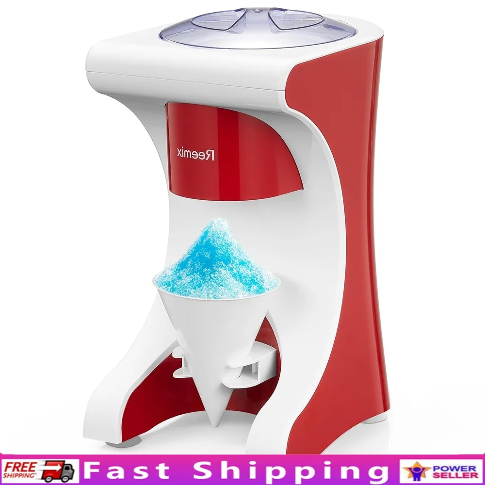 ماكينة صنع الثلج ماكينة صنع مخروط الثلج ماكينة سلوشي لتقوم بها بنفسك ماكينة حلاقة الثلج لحفلات الكوكتيل المجمدة سهلة الاستخدام المنزلي أجهزة المطبخ #1