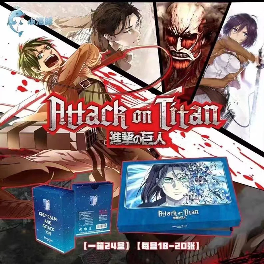 New Attack on Titan Card for Kids into Character Collection Card Rare SSP Peripheral Table Toys For Family Kids Gifts Cards