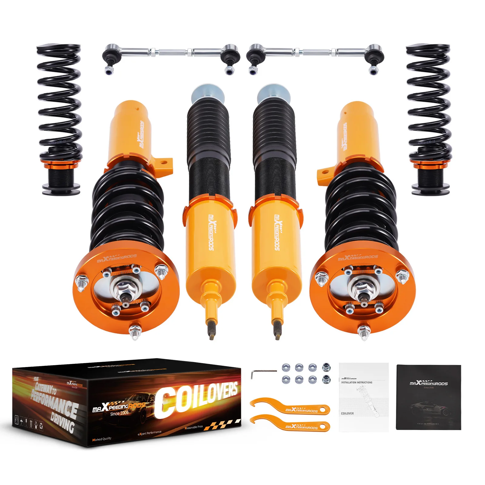 

Coilover For BMW E92 E93 2005-2013 3 Series 330i Coupe Convertible RWD Coilovers Racing Coilovers Shocks Suspension
