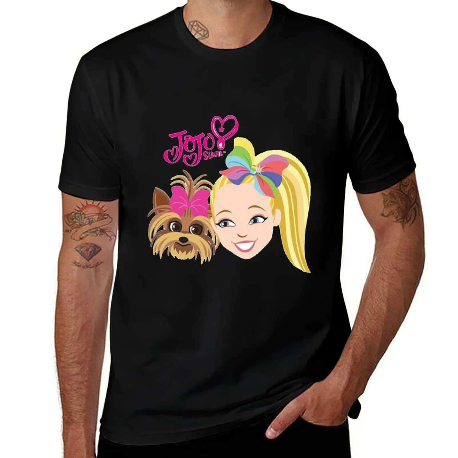 jojo siwa stickers, Masks, backpack, Aprons, Mugs, T-Shirt Summer Fashion Casual Tee Shirt T-Shirt