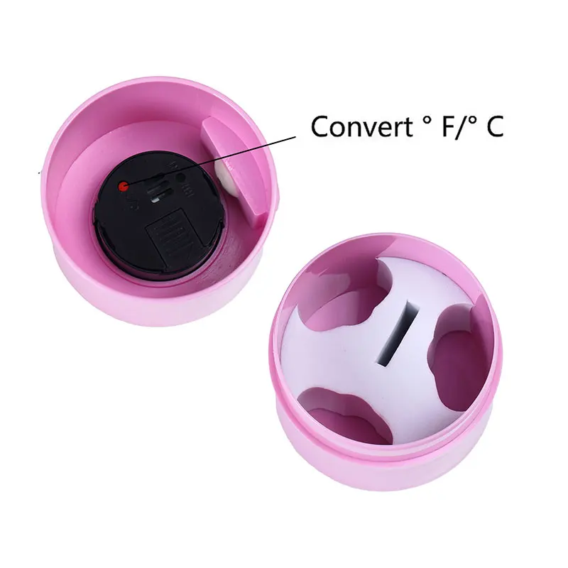 Wimpern Kleber Lagerung Tank Container Mit Thermometer Carbon Versiegelt Auslaufsicher Wimpern Verlängerung Kleber Ständer Lagerung Jar Werkzeug