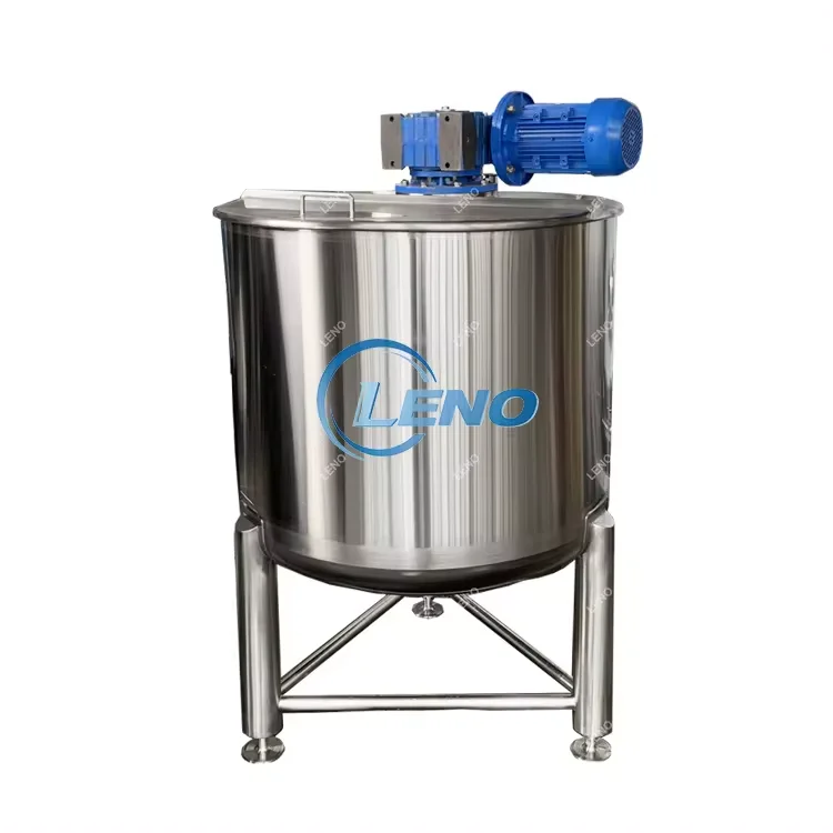 Factory Price Stainless Steel Mixing Tank Liquid Chemical Food Blending Heating Jacket Mixer Tank With Agitator Mixing Tank