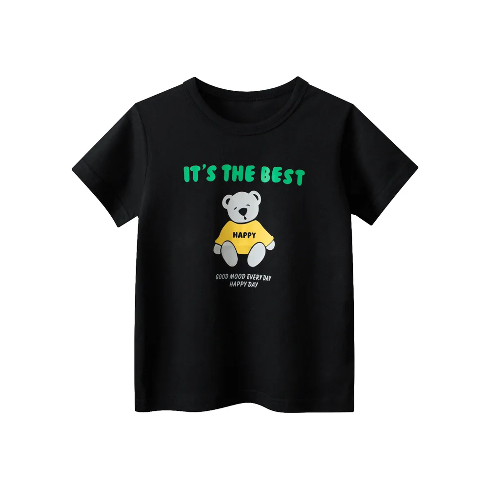 

1-9T Toddler Kid Tshirt 2024 Baby Boy Girl Clothes Summer Infant Loose T Shirt Short Sleeve Basic Tee Top Childrens Outfit