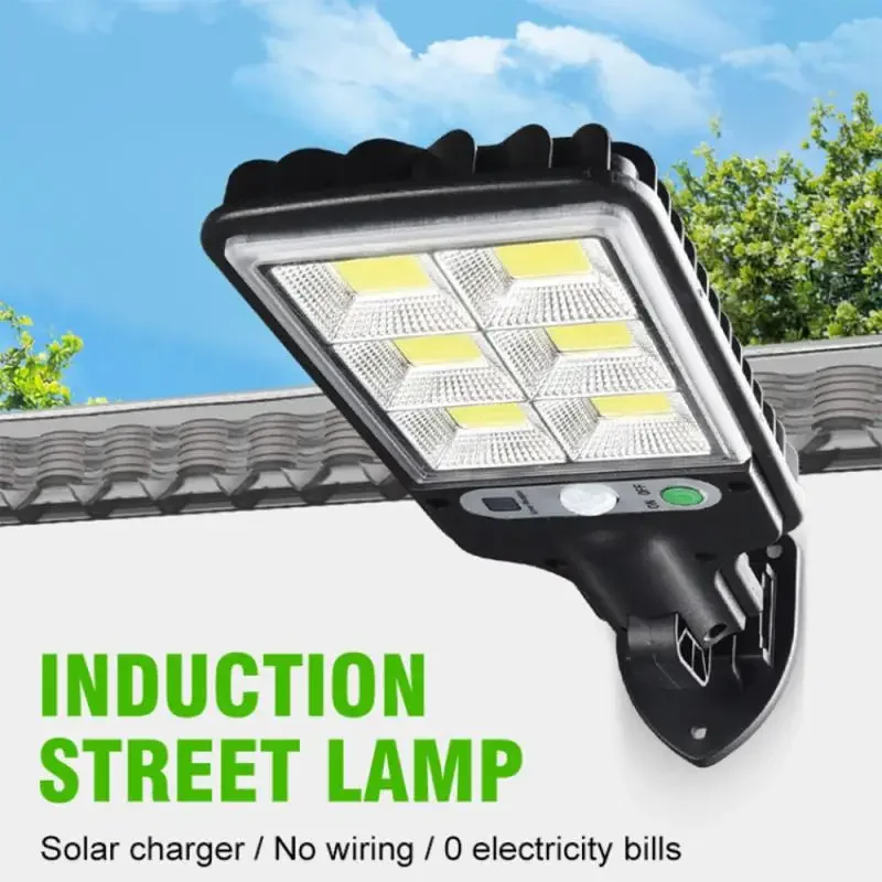 

LED Solar Street Light Outdoor Wall Light COB Waterproof Light Spotlight Garden Road Street Pathway Spot Light Remote Control