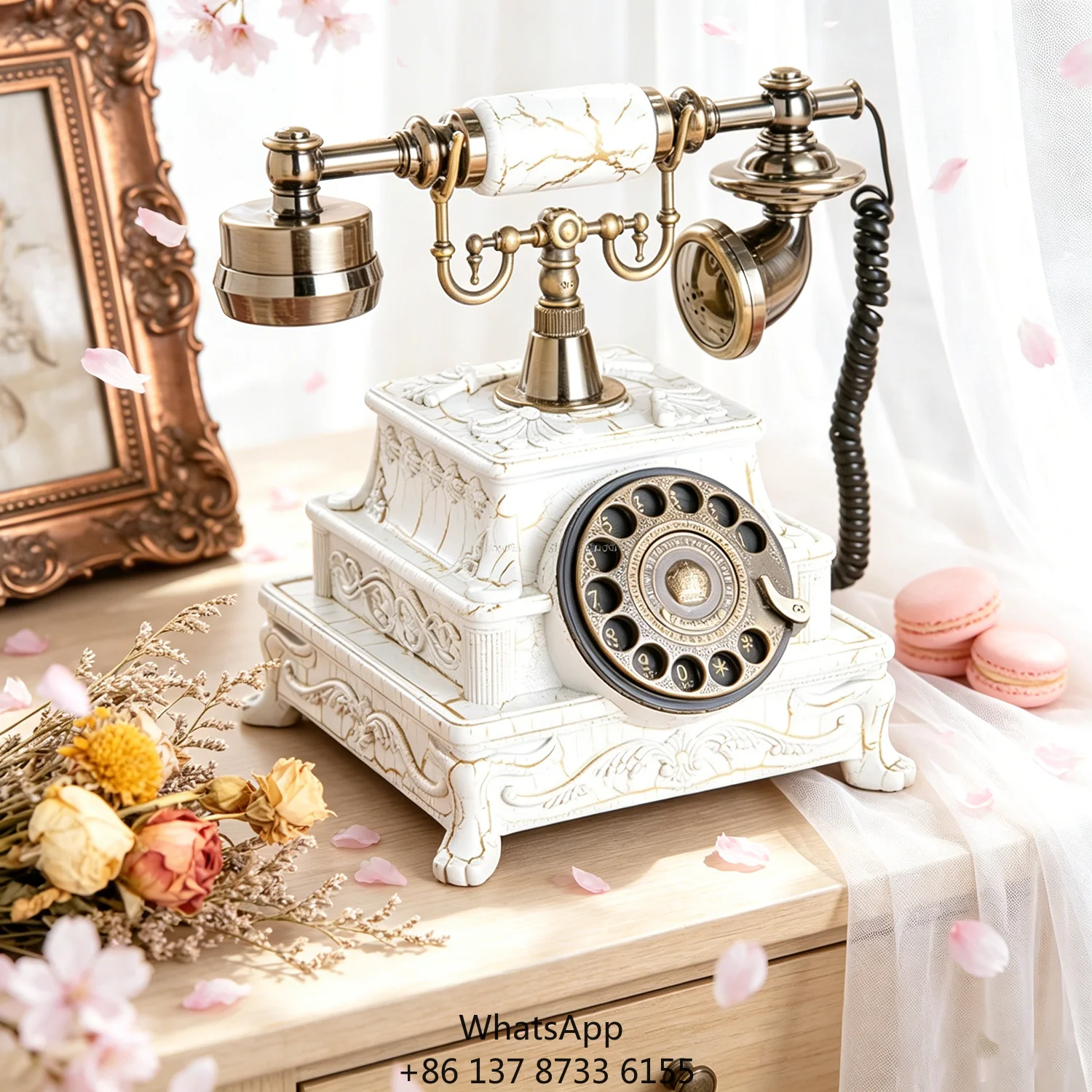 

Manufacturer Direct , Retro Rotary Dial Audio Message Phone With Voicemail For Wedding & Party Rental , Wholesale Price
