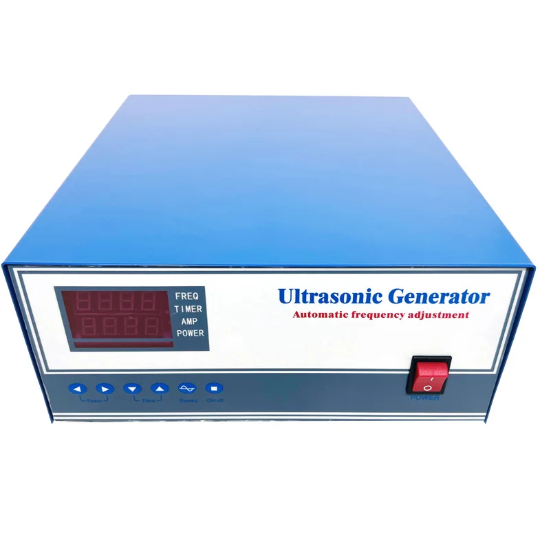 

Industrial Cleaning Equipment Parts 20khz/40khz/60khz Multi Frequency Ultrasonic Generator 1200W Vibration Cleaner Driver