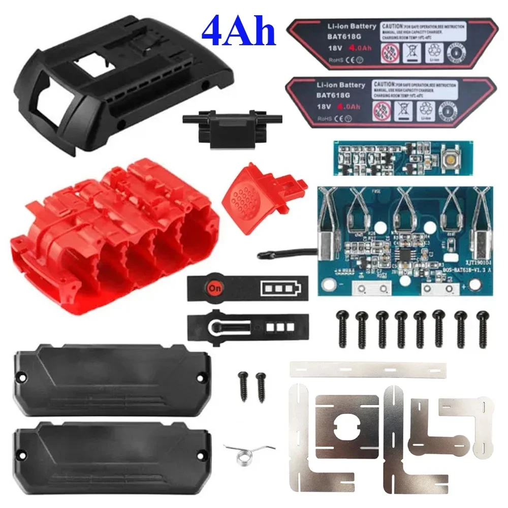 BAT618 18V Battery Plastic Case (no battery cell ) PCB Circuit Board For Bosch 18V Li-ion Battery Voltage detection protection