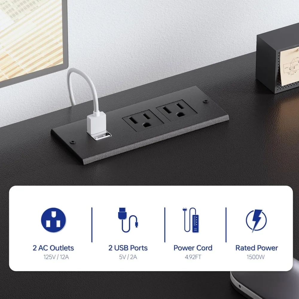 مكتب كمبيوتر للألعاب مقاس 47 بوصة مع 8 أدراج قماشية، وطاولة كتابة للدراسة في المكتب المنزلي لغرفة النوم، ومكتب كمبيوتر وردي مع مساحة تخزين #6