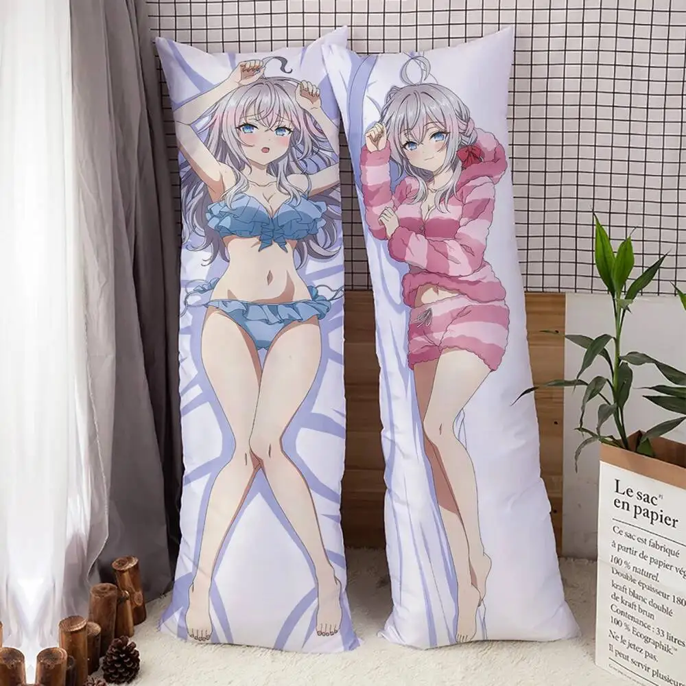 أنيمي أليسا ميخائيلوفنا كوجو هينغ وسادة للجسم غطاء أوتاكو الجانبين المطبوعة لتقوم بها بنفسك مخصص سادات فراش منزلي 6 أحجام #1