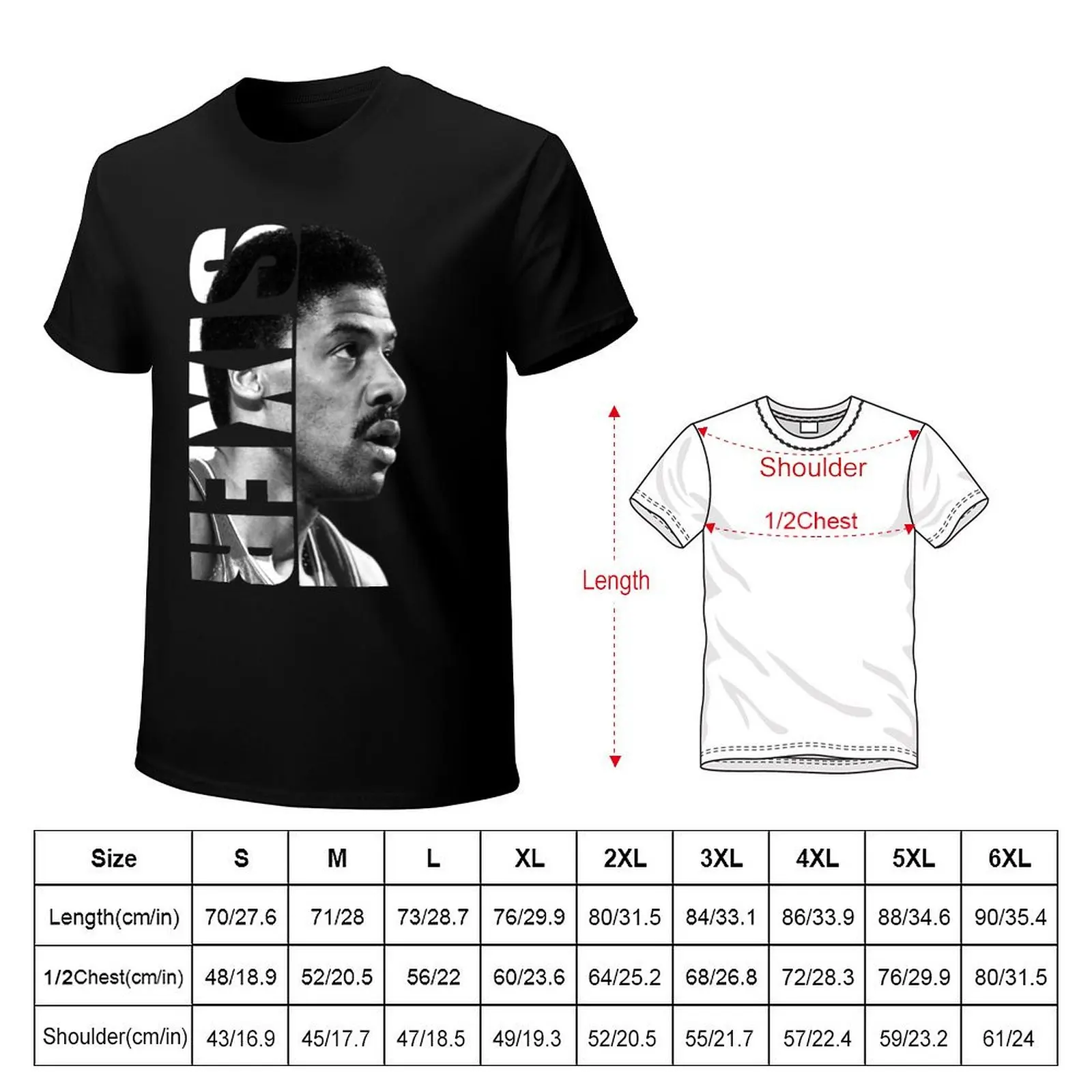 Julius Erving - SIXER T-Shirt Athletic Quick Dry T-Shirt for Men