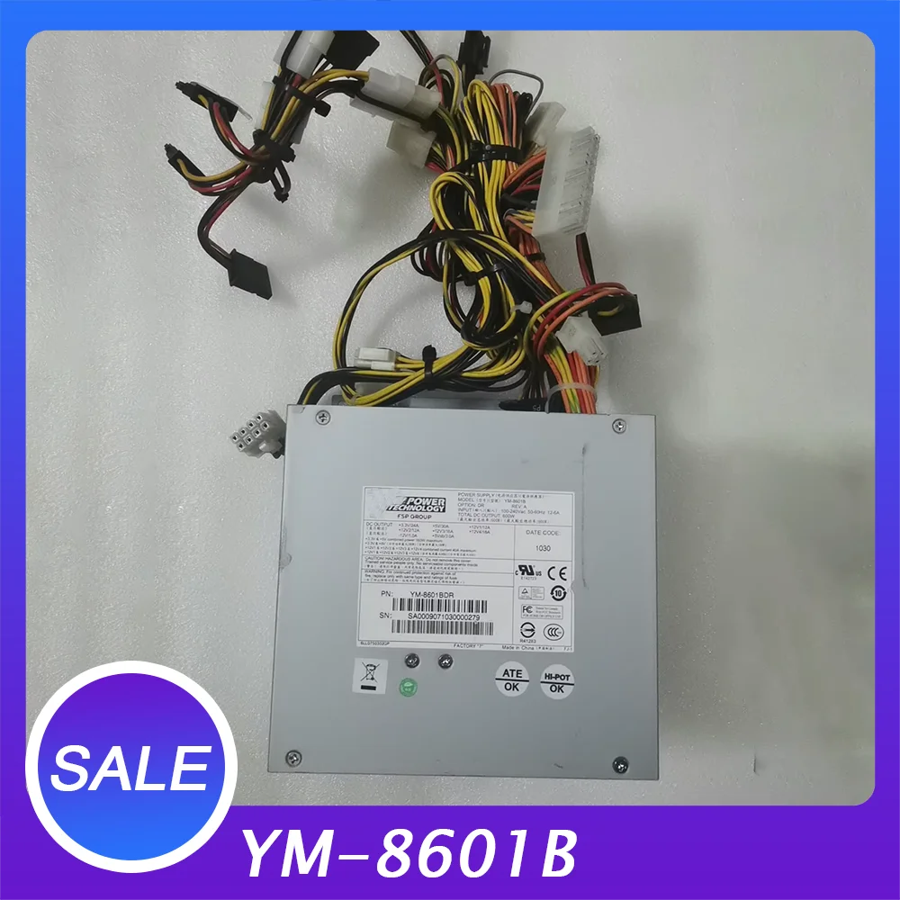 For 3Y Server power supply 600W YM-8601B YM-8601BDR