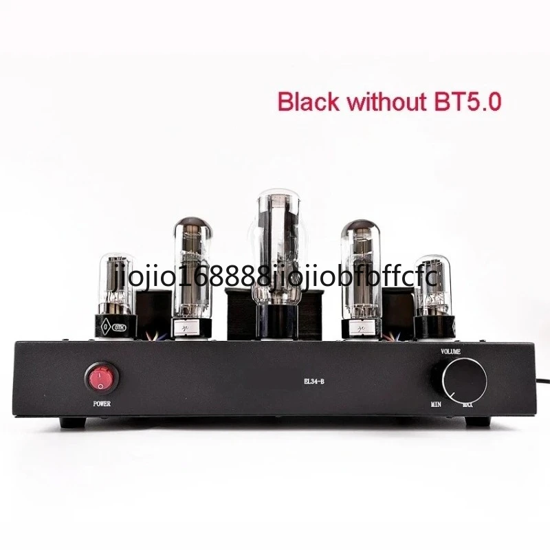 Suitable for household EL34 tube pure A-level handmade home theater vacuum tube amplifier 10w Bluetooth 5.0