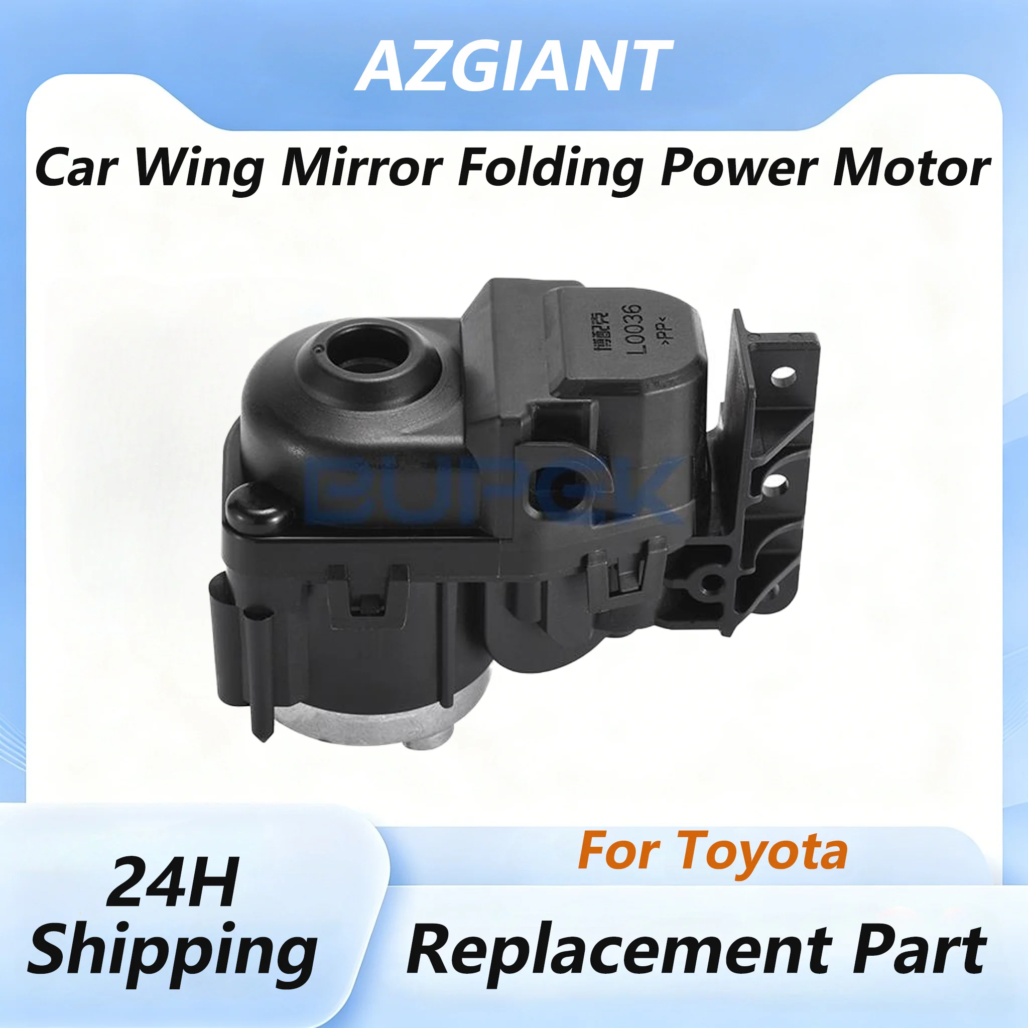 

AZGIANT Car Left Right Side Mirror Folding Motor for 2021-2027 Toyota Land Cruiser 300 LC300 Fit Power Folding Mirror Repair