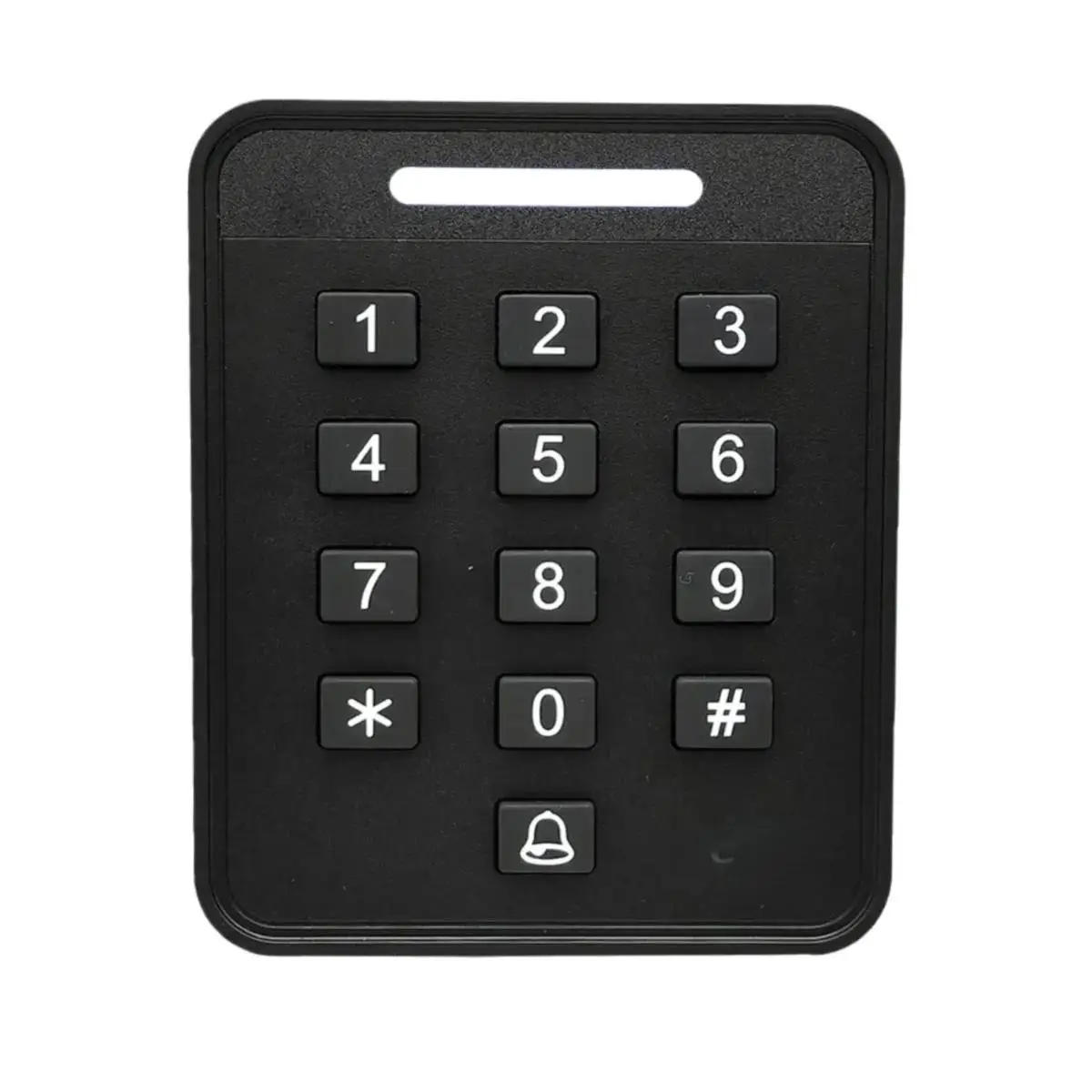 RFID Access Controller Access Control Keypad 125KHz 13.56MHz Card Password Doorbell Door Access Control Kit For Office Home