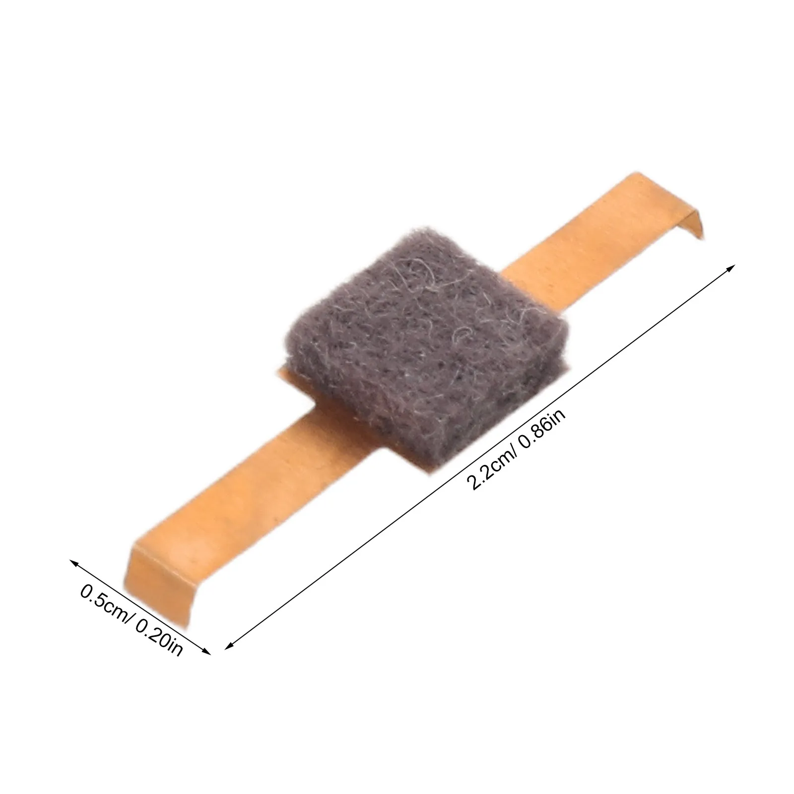 6pcs Cassette Tape Repair Felt Audio Pressure Pad Electronics Peripherals Pressure Belt Cotton Cassette Cushion Player Pad