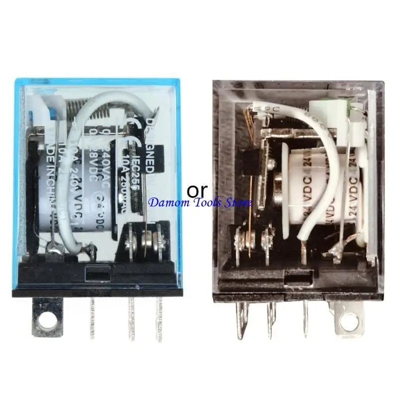 57BE MY4NJ LY2NJ MY2NJ Power Intermediate MY4N-J AC 220V for DC 24V 10A 8 Pin