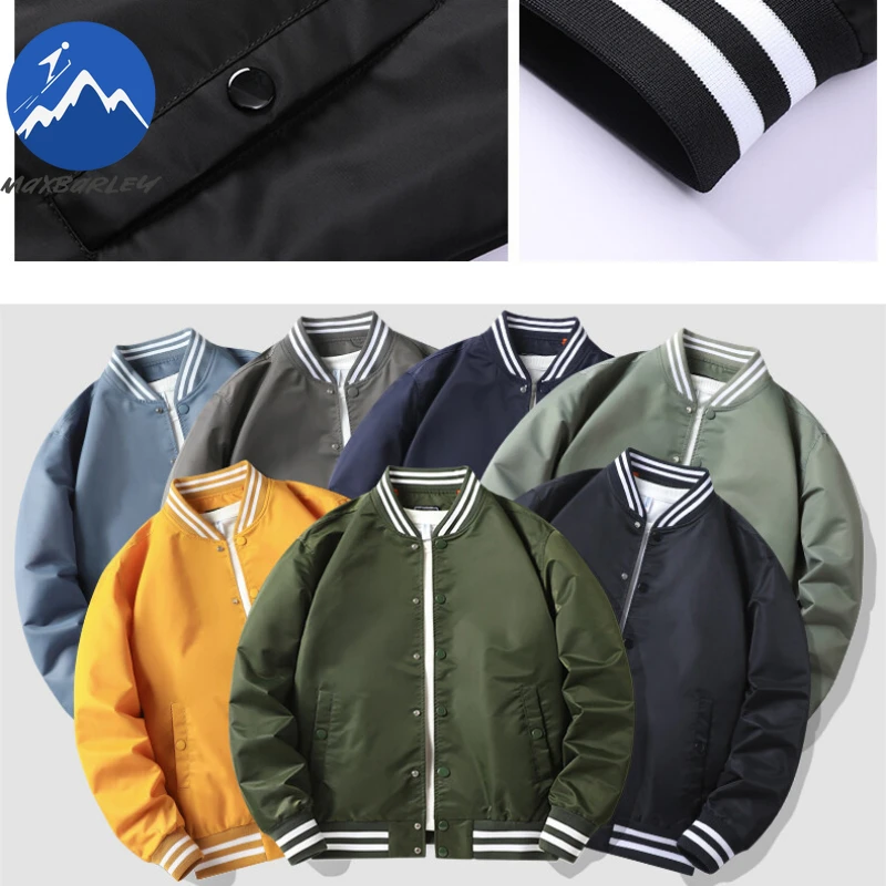 Traje de béisbol grueso para hombre, abrigo holgado de estilo Hip-hop, chaqueta de motocicleta a prueba de viento, Parka cálida Unisex para otoño e