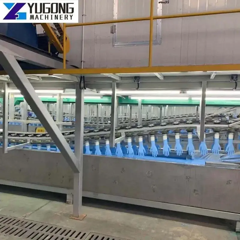 YG Gloves Machine Nitrile Automatic Rubber Gloves Nitrile Making Machine Nitrile Gloves Production Line Making Machine