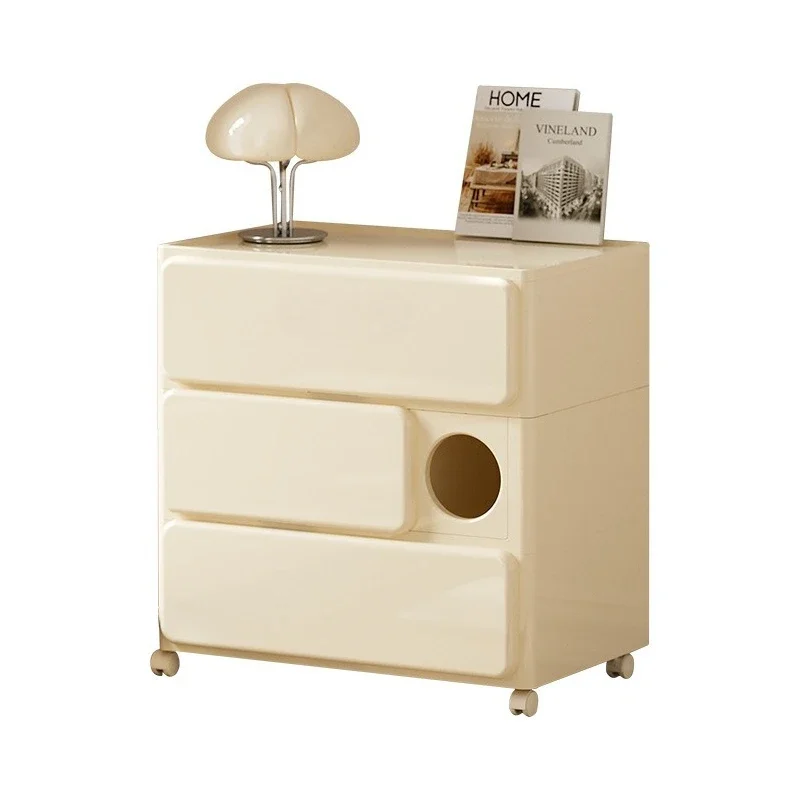 

Simple household bedroom Large capacity locker Movable living room Multi-layer partition Plastic storage