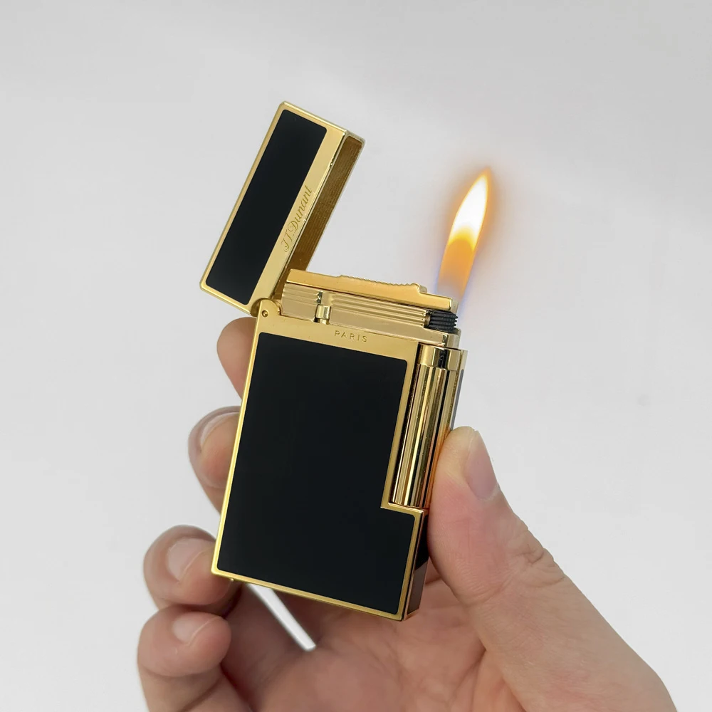 

Классические газовые зажигалки D, брендовая Парижская зажигалка для курильщика, прикуриватель с мягким пламенем, гаджеты для курения, ограниченная серия, мужской подарок