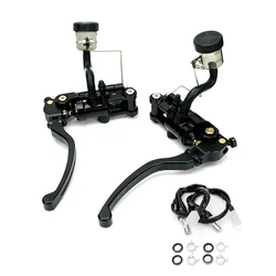 19rcs Radial Mounting Brake Clutch Pump Forged Aluminum Master Cylinder Perch Clutch for Cafe Racer Nanja Honda Suzuki Yamaha