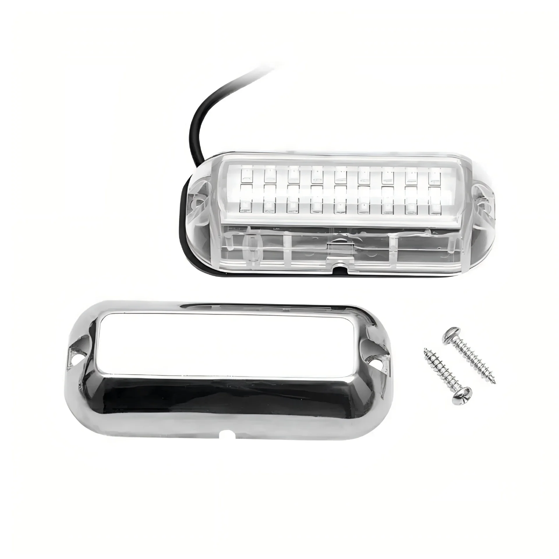 27LED Marine ไฟ LED สําหรับเรือใต้น้ํา Surface Mount สําหรับเรือยอชท์ Pontoon เรือใบ Kayak Skiff เรือเบสเรือตกปลา