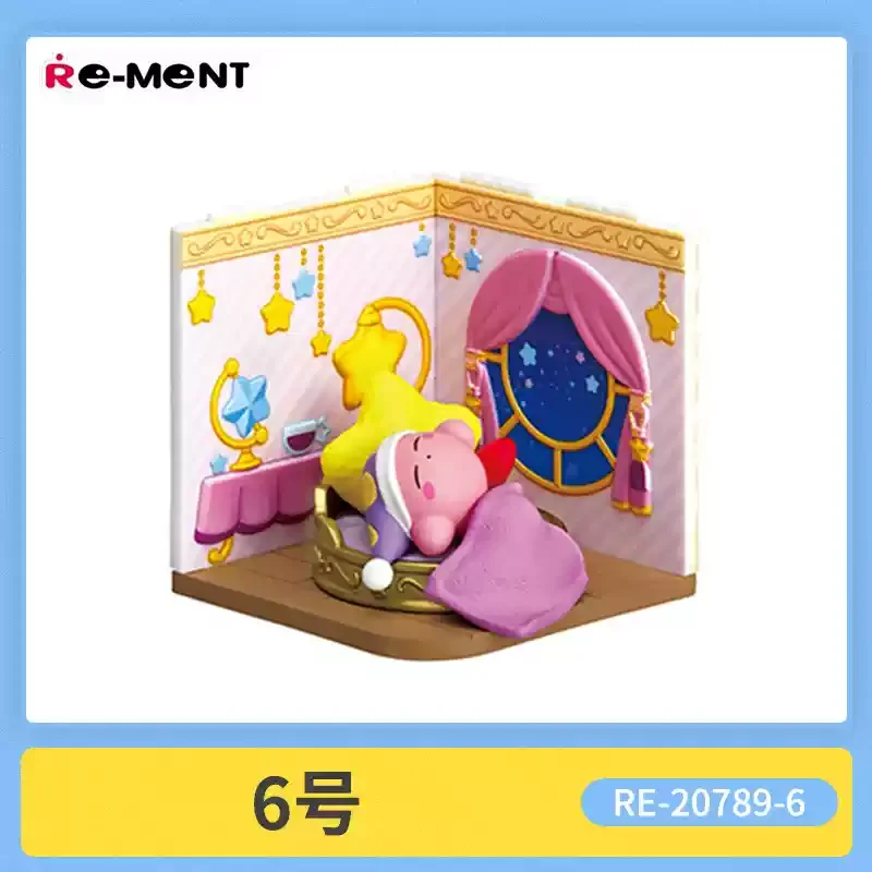 Echte Re-Ment Wonder Room Kirby Cartoon Figuur Miniatuur Scène Prop Trendy Blind Box Decoratie Benodigdheden Model Speelgoed Geschenken