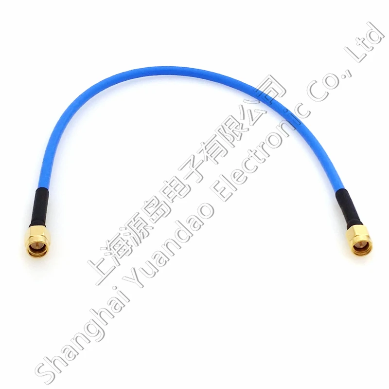 RF connection wire SMA-J/SMA-J/RG402 SFX-141 semi flexible 086SMA male high-frequency wire 18G