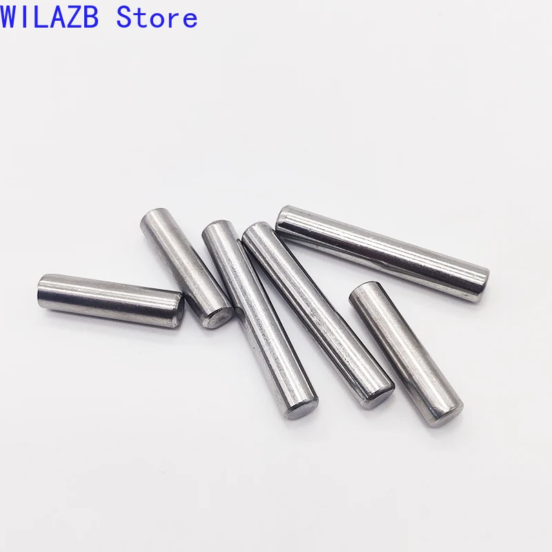 

1-100Pcs M1 M1.5 M2 M2.5 M3 M4 M5 M6 M8 M10 M12 GB119 304 Stainless Steel Solid Bearing Cylindrical Positioning Roll Dowel Pins
