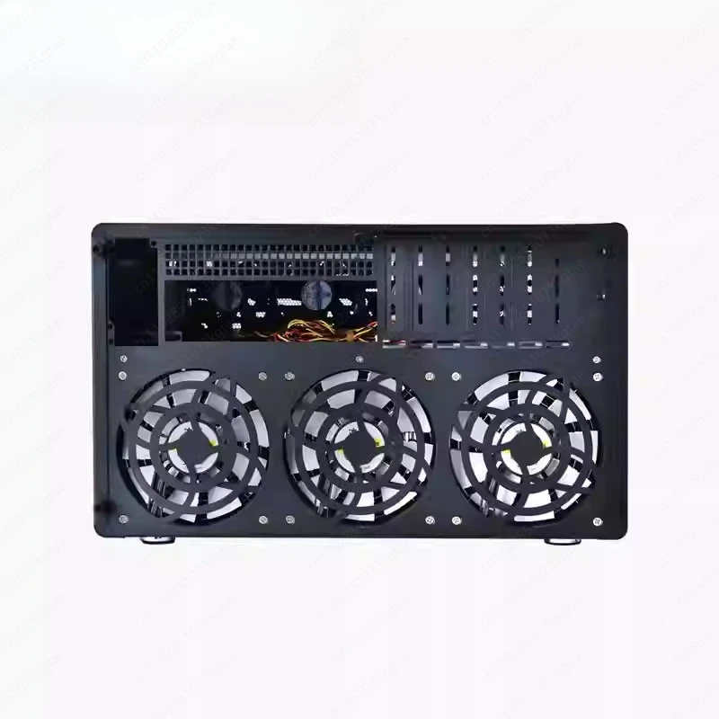 Storage server supports ATX main board half height PCIE slot hot swappable chassis accessories