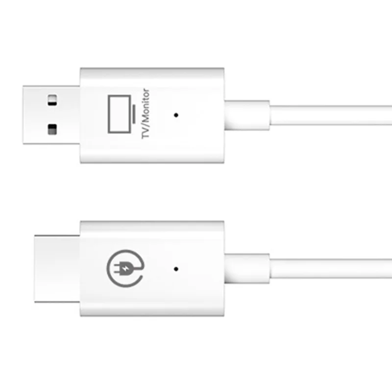 A57G-5G 50M Wireless Video Transmitter and Receiver Extender Display USB Adapter Dongle for TV Stick Monitor Projector Switch