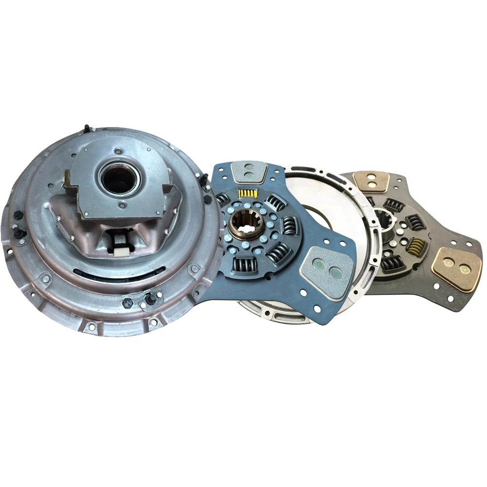 

109500-10 Stamped 14" x 10T x 1-3/4" Double Plate Pull Type Self-Adjusting Truck Clutch Kit