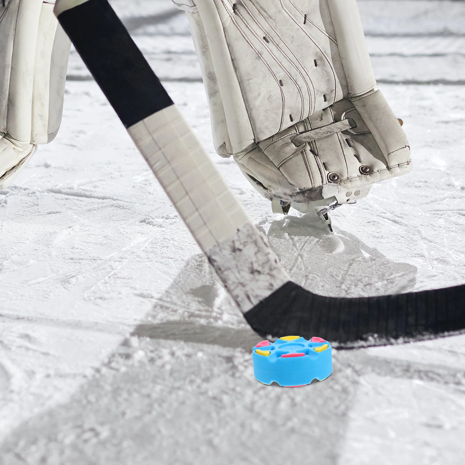 

Pa66 Ice Reusable Training Puck Roller Hockey Puck For Indoor Hockey Training Tools Accessories Equipment