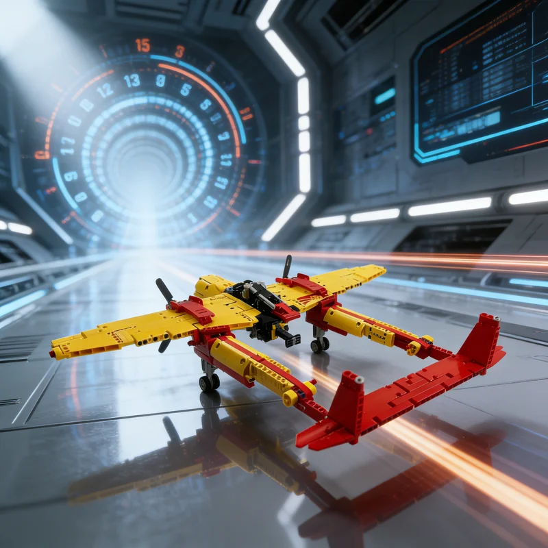 

Набор технических строительных блоков MOC P Lightning B, 971 деталь, архитектурная модель, креативная идея для самостоятельной сборки, развивающая игрушка, рождественский подарок для детей