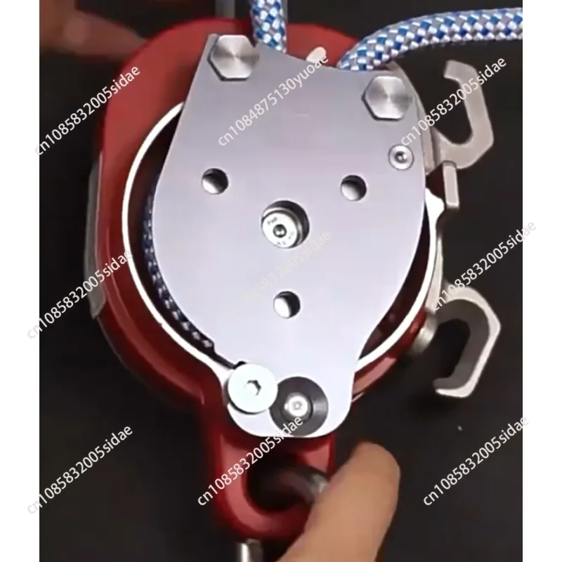 CCD/CCR Powered Rope Climber Electric Lift Drill Drive Eight Rings Pulley Ascender Power Doubling Aerial Work Climbing System