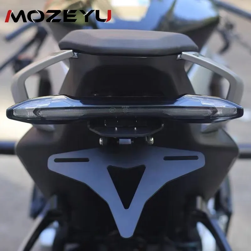 

2024 2025 2026 For CFMOTO CF 675SR-R 675NK 675SRR 675SR Rear License Plate Holder Bracket Motorcycle Tail Tidy Fender Eliminator