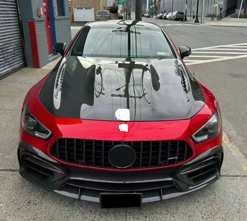 High Quality Carbon Fiber Bonnet for Mercedes-Benz AMG GT43 Gt50 Gt53 Gt63 Vented Style