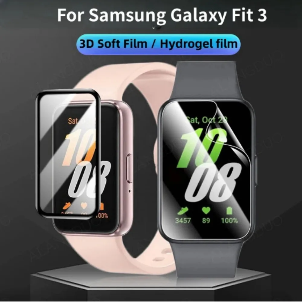 Мягкая пленка из ТПУ и защитная пленка из ПММА для Samsung Galaxy Fit3 Fit3 SM-R390