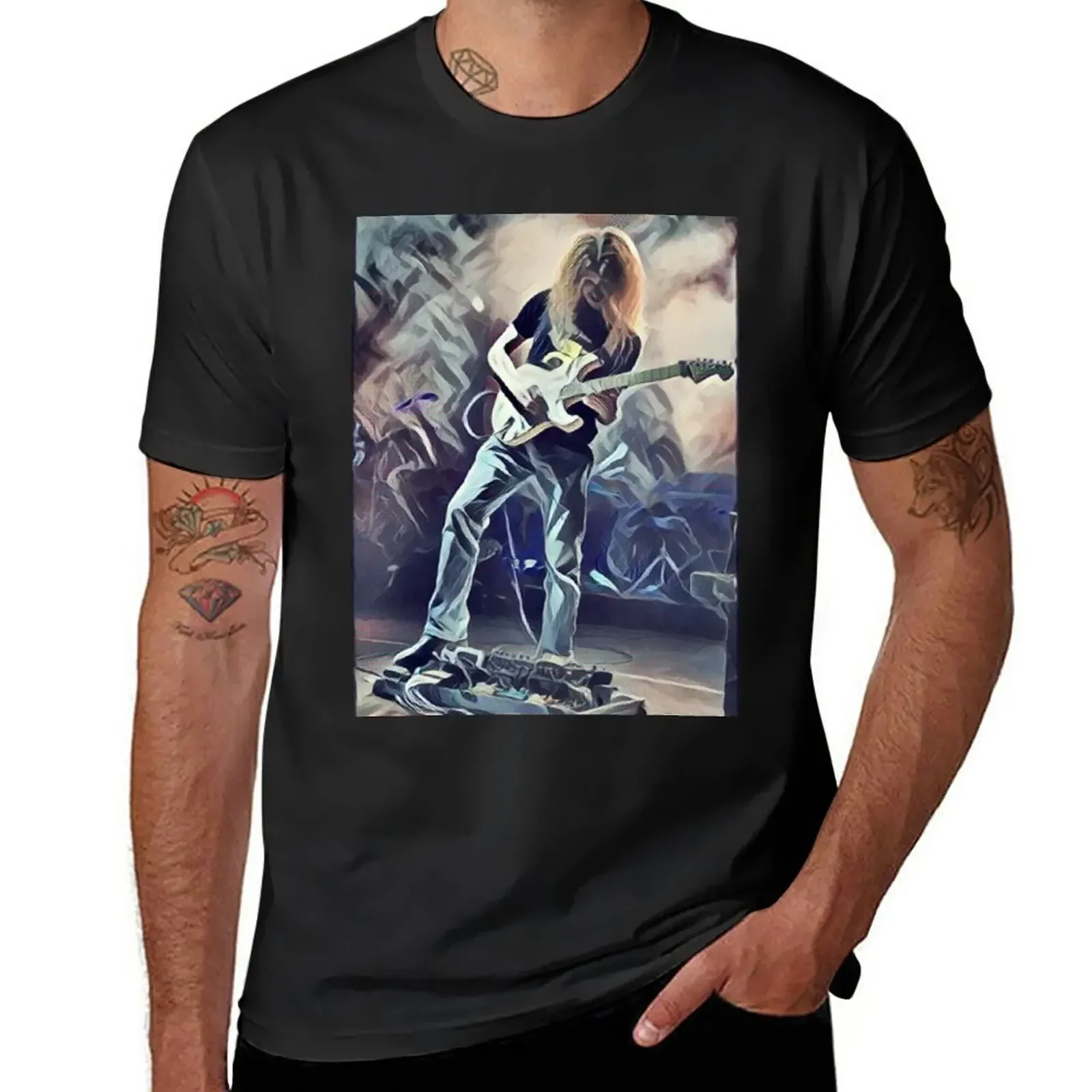 Guthrie Govan T-Shirt sports fans cute clothes anime clothes mens t shirt