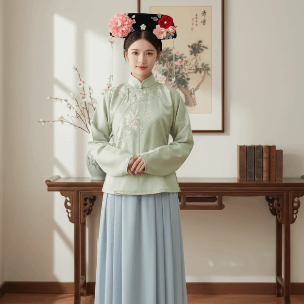 

Chinese Royal Style Flower Headwear Traditional with Tassel Hanfu Headband Non-slip Ancient Style Hair Hoop Hanfu Costume