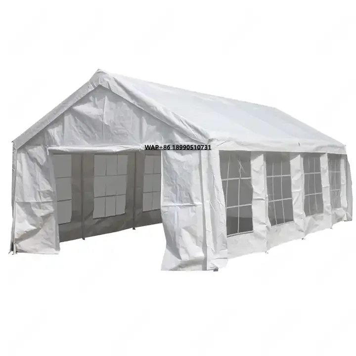 

Outdoor White Wedding Large Tents 4x12 6x12 Event Marquee Party Wedding Large Tent