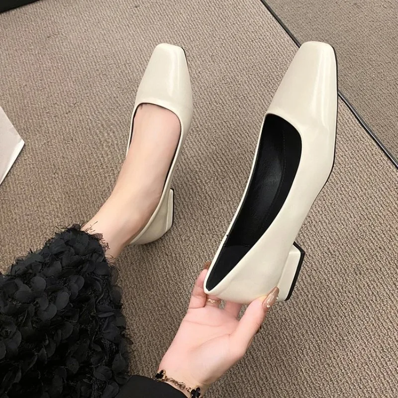 Flat Shoes Women Ballerinas Square Toe Slip on Ballet Flats 2024 Women Loafers Moccasins Ladies Casual Flats Shoes