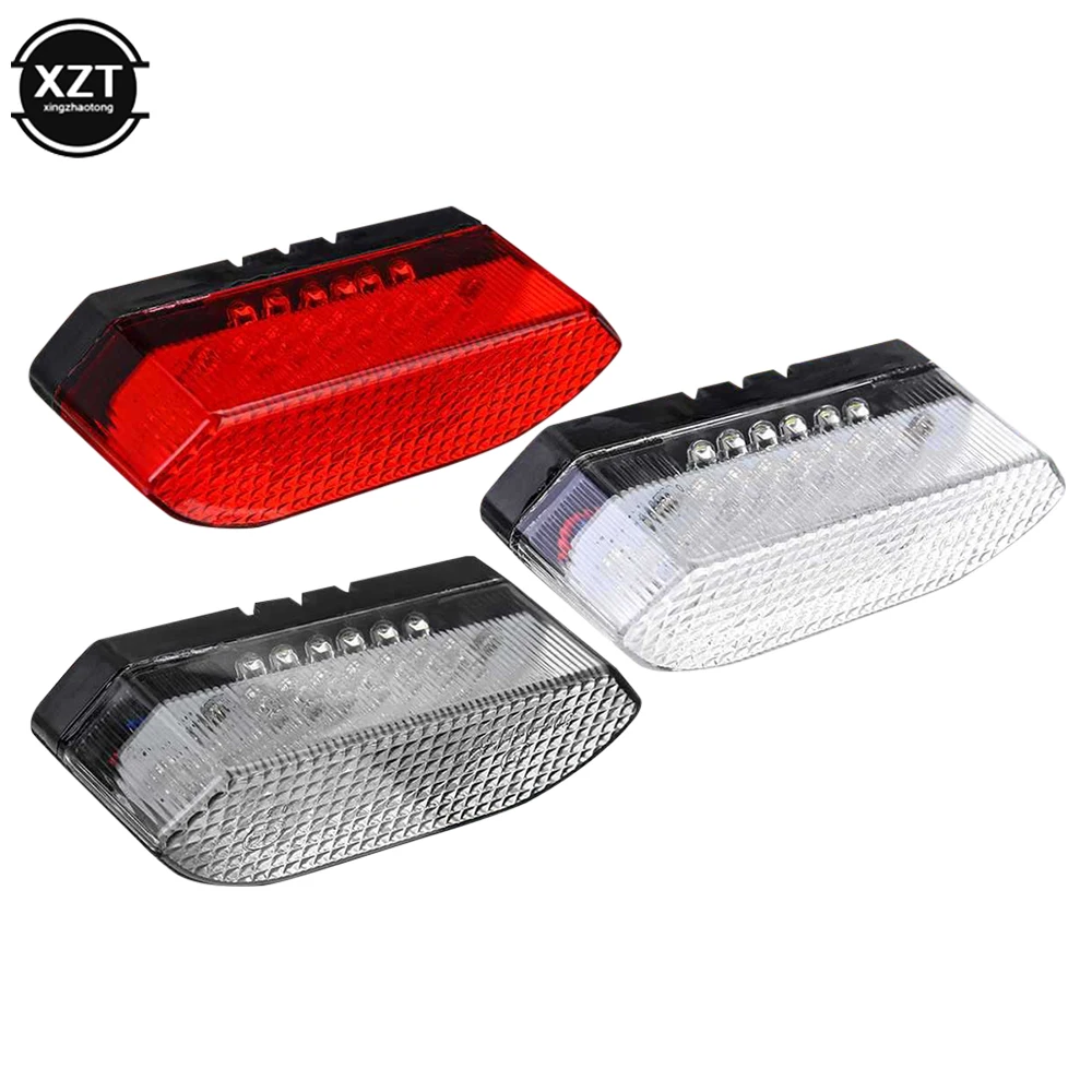 1PCS 30LED Universal Motorcycle Bike Rear Tail Stop Red Light Brake Light Lamp Tail Light Rear Lamp For Dirt Bike ATV Taillight - Image 6