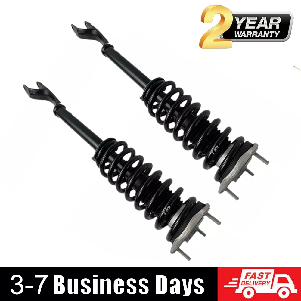 Pair Front Shock Absorbers Struts Assys For Mercedes C253 GLC300 GLC43 GLC63 AMG