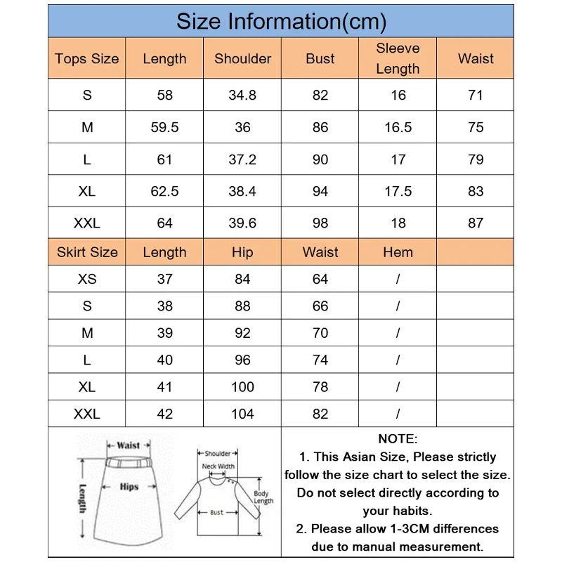 Azureway Women Short Sleeve T-shirt Breathable Elegant Tops Ladies High Waist Skirts Leisure Pleated Golf Skort with Inner Short