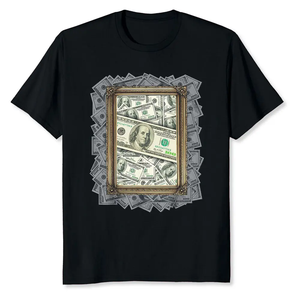 NEW LIMITED 100 dollar bills, Funny money Best Gift Idea Tee T-Shirt S-3XL