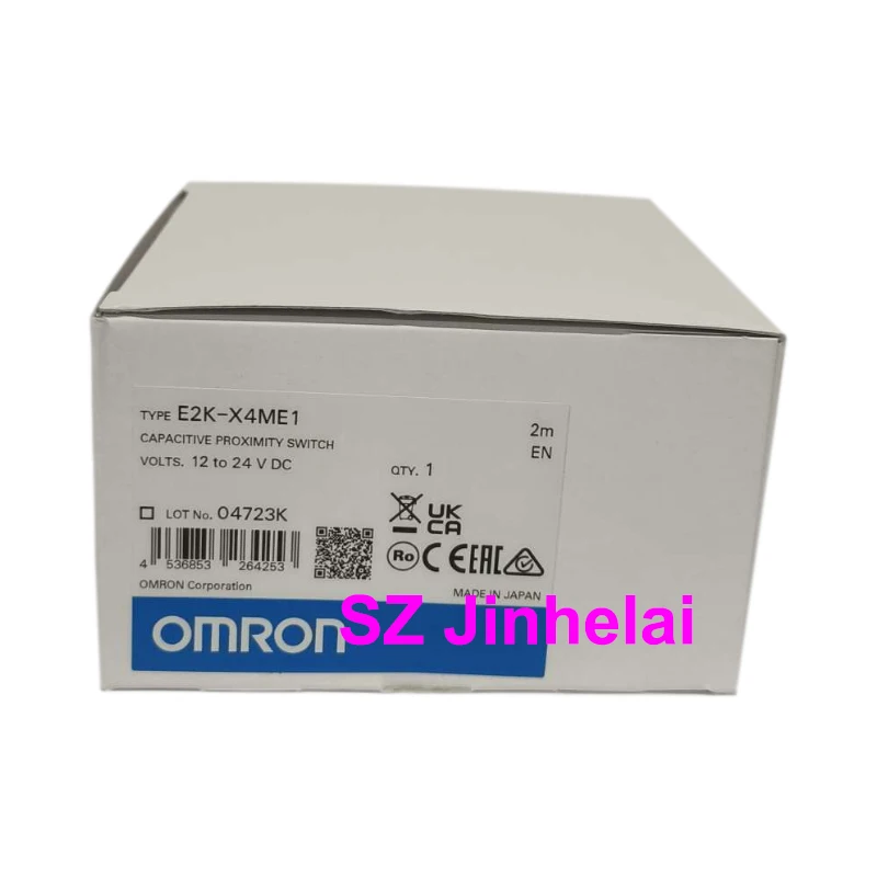 Authentic Original Omron E2K-X4ME1 X4MF1 2M 12-24VDC CAPACITIVE PROXIMITY SWITCH