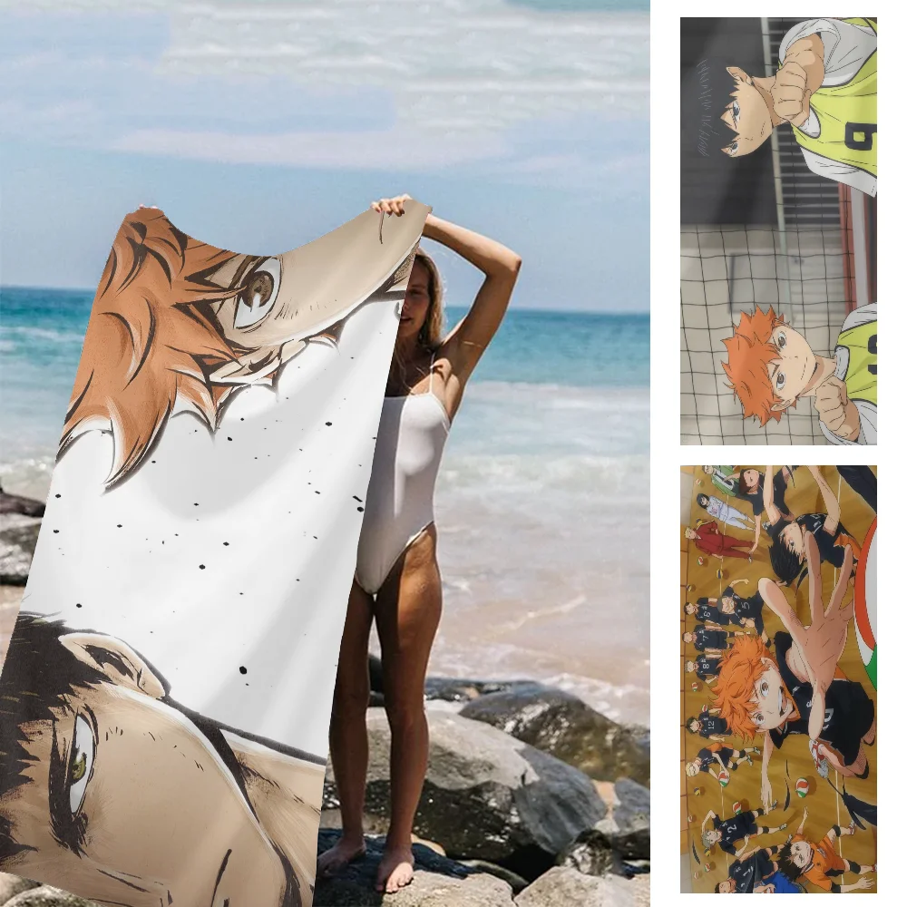 

Anime Haikyu Towel Thickened Absorbent Bath Towel Soft Face Towel for Home